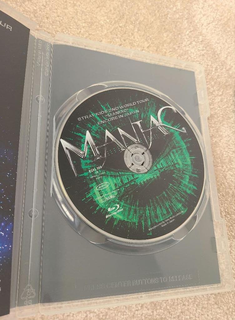 [Б/У] Stray Kids MANIAC Blu-ray Обычное издание