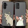 Чехол для Samsung Galaxy A53 A52S A72 A35 A14 A23 A56 A55 A17 A52 A34 A36 A73 A33 A54 A16 A15 Чехол для телефона Мультяшный Милый Кот