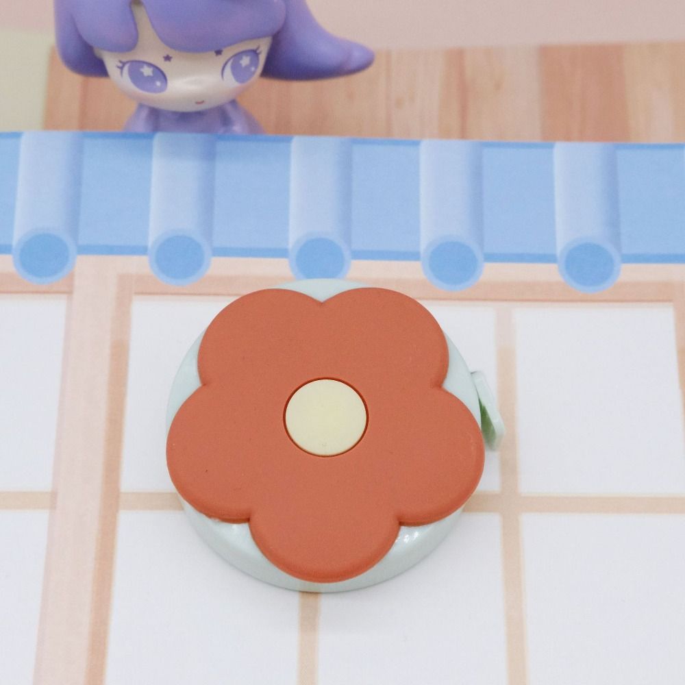 Выдвижная мягкая измерительная лента мультяшная мини-измерительная лента для шитья тканей для тела портного