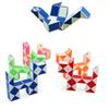 Transformable Snake Rule Cube 36 PCS Twist Fidget Magic 3D Puzle Boys Toy for Child 3yrs 5yrs Boy Item Children Age 5 To 6 Years Old Puzzls
