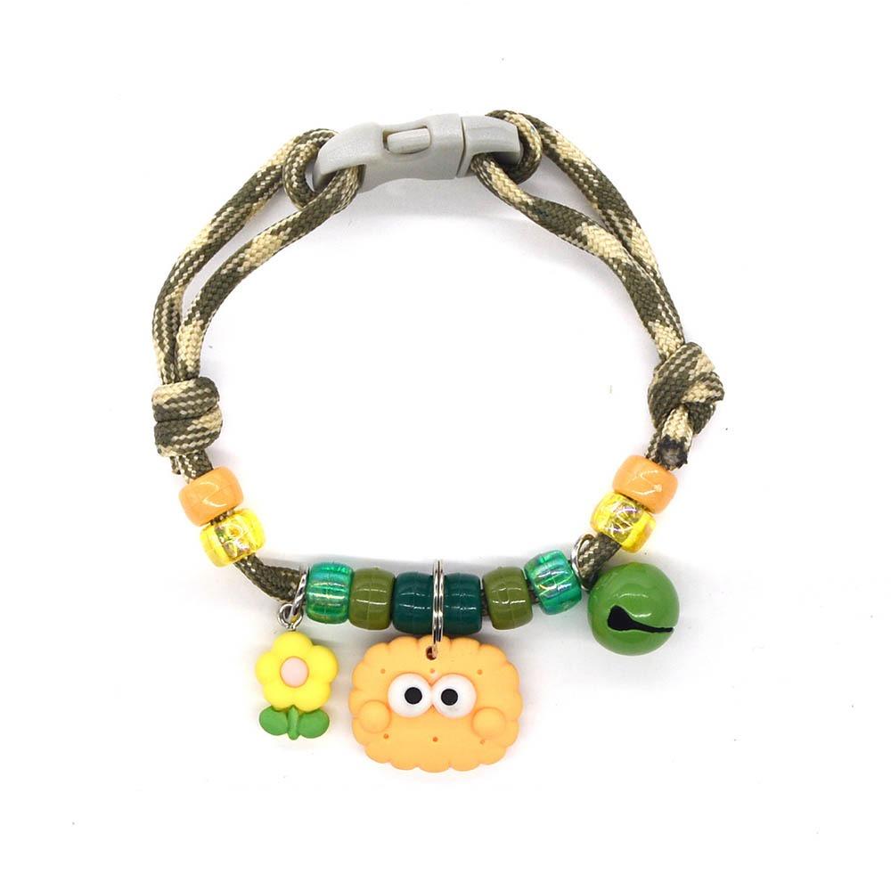 Colorful Pet Necklace with Bells Pet Neck Rings Cute Cat Puppy Collar Cat