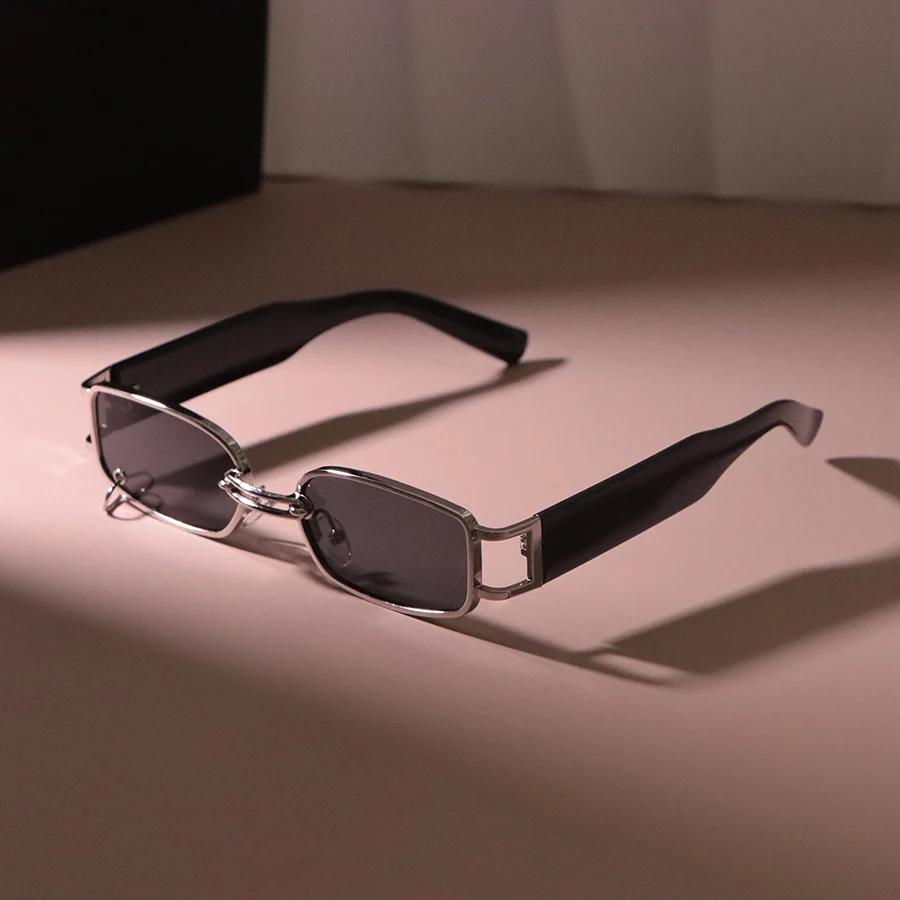 Elegant Rectangle Sunglasses Women Men Brand Classic Sun Glasses Female Male Designer Vintage Casual Shades