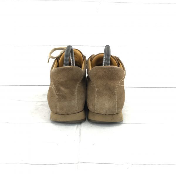 FRANCESCHETTI/Leather Sneakers/24.0/Brown/Suede Finish/Italian Design(USED)