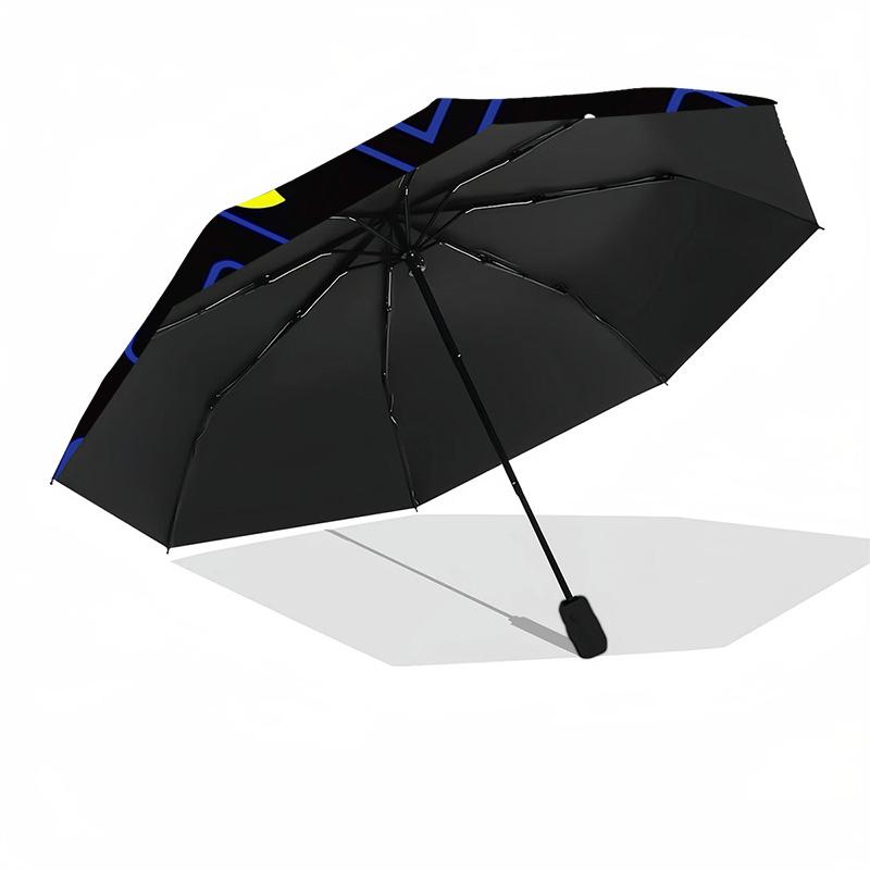Pac game Adventure Umbrella Folding umbrella, automatic umbrella 8-Frame for Travel, camping Use Gift for Halloween Christmas