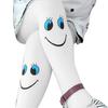 Pair of Tight Smile Baby Kids Girls Tights Pantyhose Stockings Cartoon Soft Velvet Ballet Lovely Socks