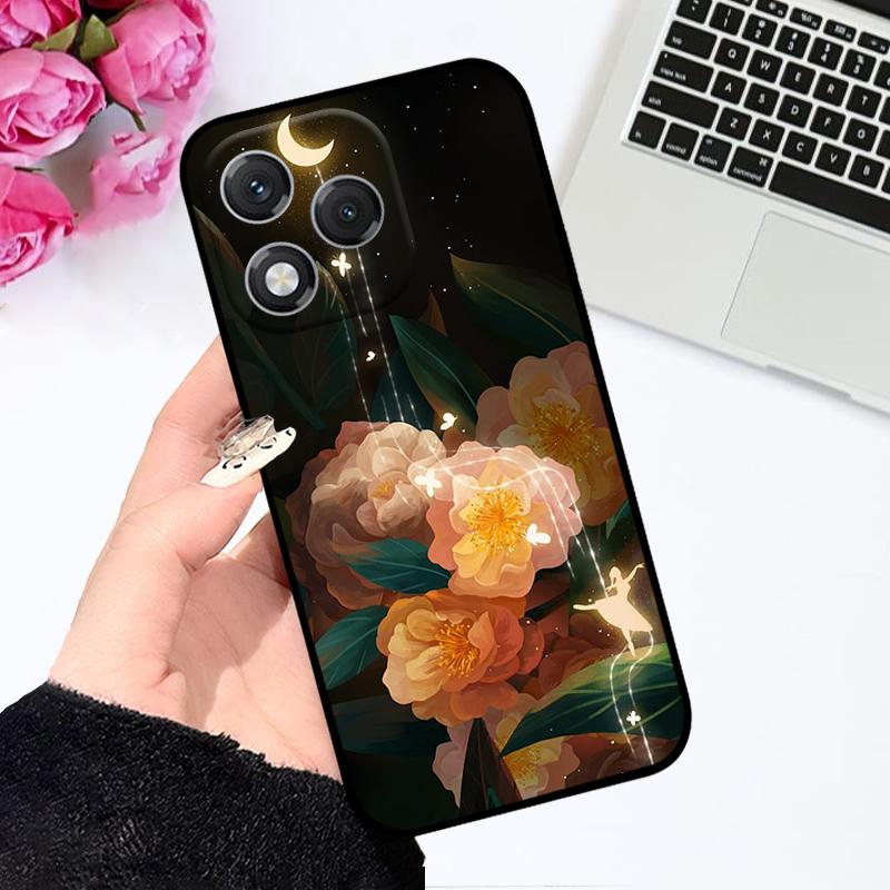 Для Honor 400 Lite 5G Мягкий чехол для телефона ABR-NX1 Мультяшная печать Силиконовый ТПУ Задняя крышка Чехол-бампер Для Honor 200 Lite Защитные чехлы