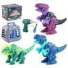 DIY assembled dinosaur Building block toys Assembly of Tyrannosaurus Rex building blocks with Mini electric drill gift for kids