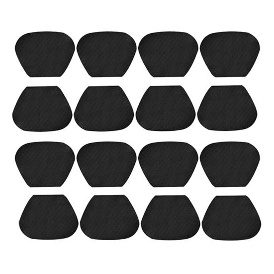 16 шт. Резиновые накладки для медиаторов, многоразовые, самоклеящиеся, для рук, противоскользящие наклейки для медиаторов для потных рук, для живых выступлений, для начинающих