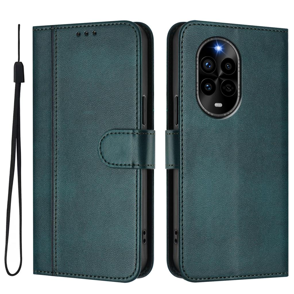 Роскошный простой кожаный чехол для Huawei Nova 13 Pro/Nova 11/Nova 12S/Nova 12i/Nova 13i с отделениями для карт, магнитной подставкой, противоударным откидным чехлом