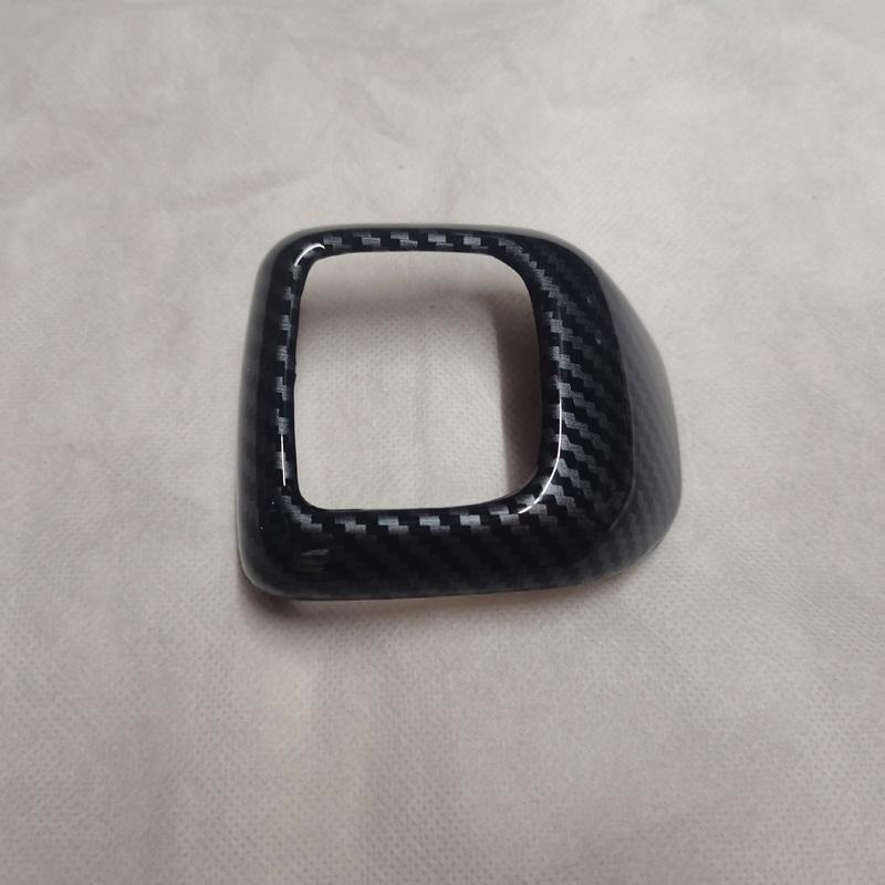 Car Styling For Nissan Rogue T33 Qashqai J12 Pathfinder ABS Carbon Fiber Transmission Gear Lever Handle Cover Trim