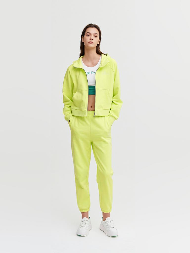 Мужская толстовка на молнии Sergio Tacchini W Daily (Лайм)