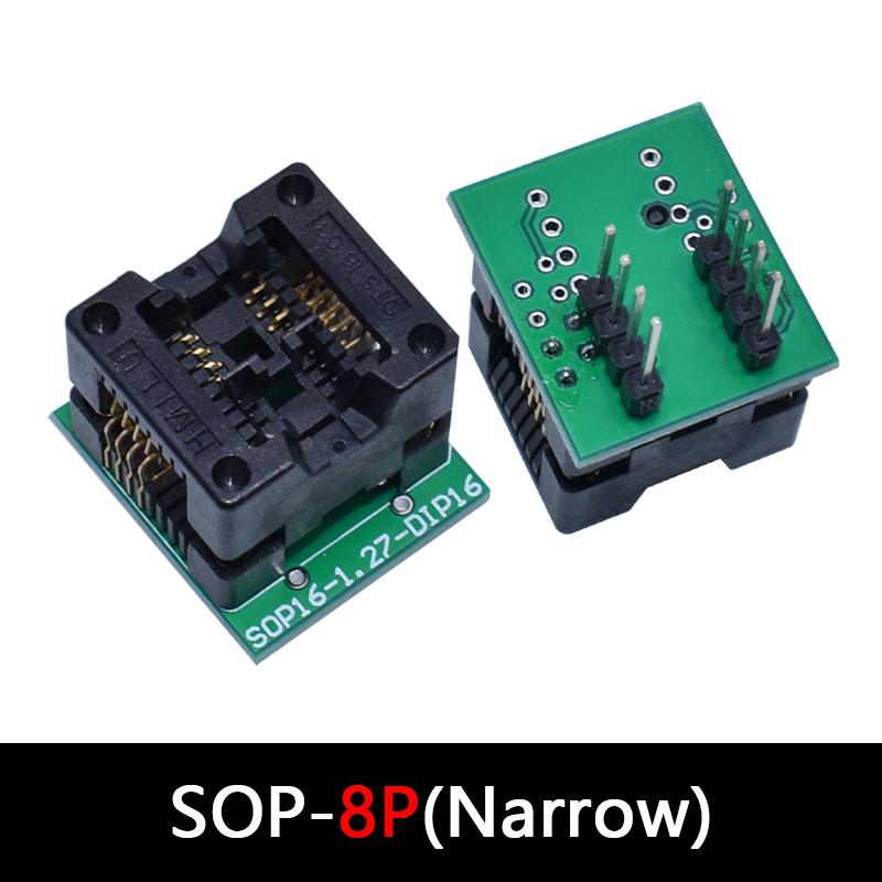 SOIC8 SOP8 SOP16 SOP20 TSSOP8 TSSOP24 SOP44 в DIP8 DIP16 DIP44 Ширококорпусный Разъем Адаптер-розетка для Программатора Широкий 200mil