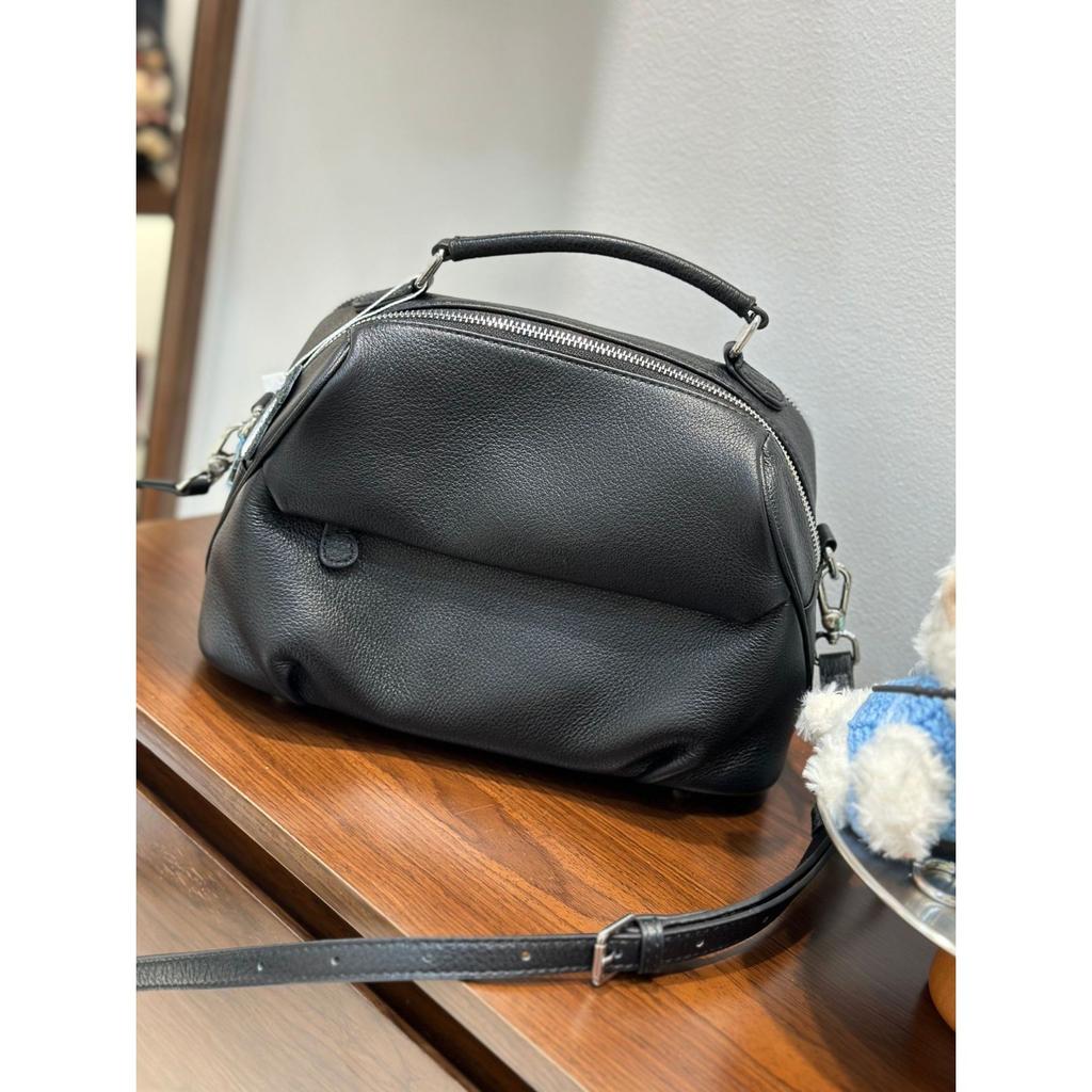 Воловья кожа, Многоцветная сумка, Модная на плечо, Практичная сумка-ракушка из мягкой кожи того же цвета