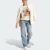 Women's Sweatshirt Adidas Originals Sweatshirt Women's Light Khaki