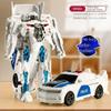 Трансформационный автомобиль аниме-робот модель One Step Deformation Robot игрушка детская головоломка игрушка деформационный автомобиль фигурка модель