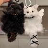 Kawaii Plush Kitten Pendant Handmade Diy Material Package Girls Children Toys Cute Hanging Gift