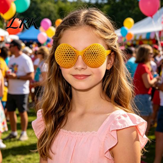 Удобные фестивальные очки, 3D-печатные очки с фасеточными глазами насекомого, Помощь в регулировке, Тренировка концентрации, Забавные инопланетные очки для подростков и взрослых, Хэллоуин