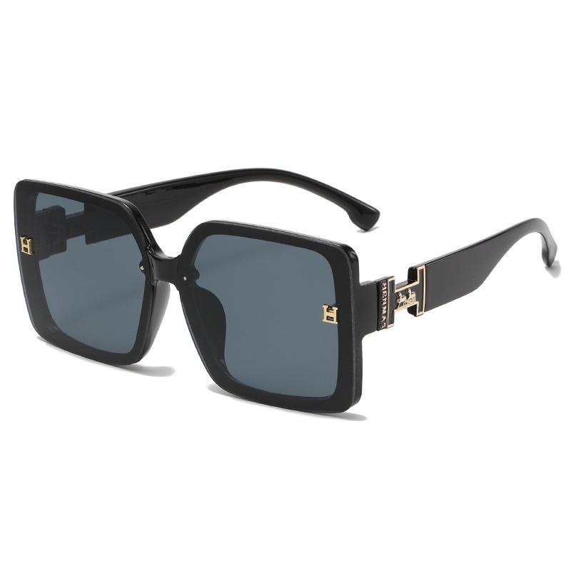 Высококачественные солнцезащитные очки без оправы для женщин — защита от ультрафиолета, идеально подходят для круглого лица и летнего солнца.