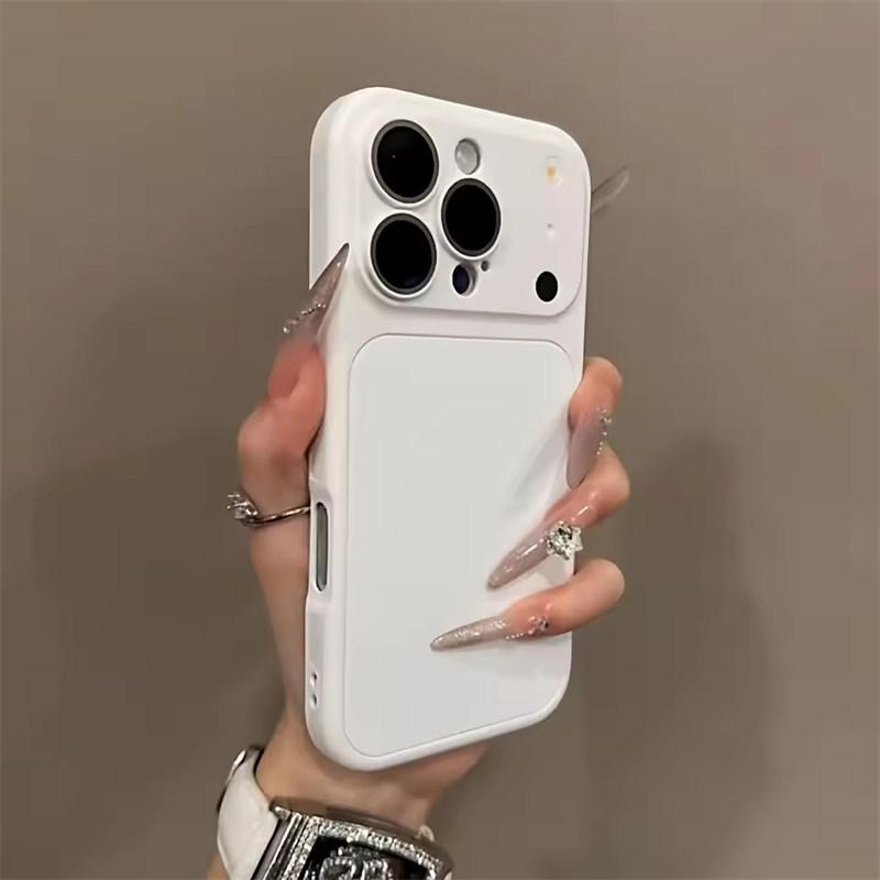 Чехол 2-в-1 для iPhone 12 13 14 15 16 17 Pro Max Air Ударопрочный Матовый Защита Линзы Стекло Мгновенная Смена на 17 Простой Чехол