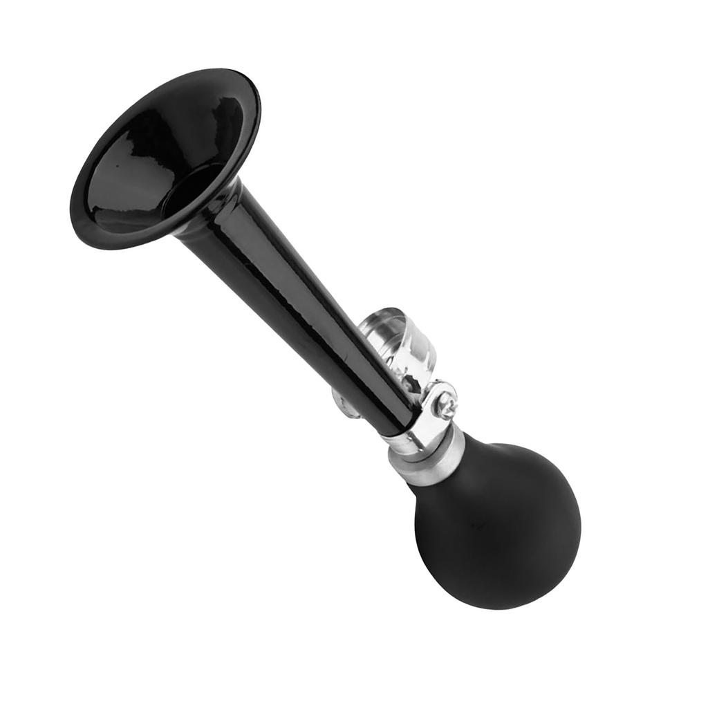 2,2-дюймовый велосипедный гудок, портативный велосипедный воздушный гудок, горн, кольцо для нажатия на лампу, черный