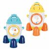 Cross-Border Space Rocket Rotating Sprinkler - Fun Outdoor Water Toy for Kids