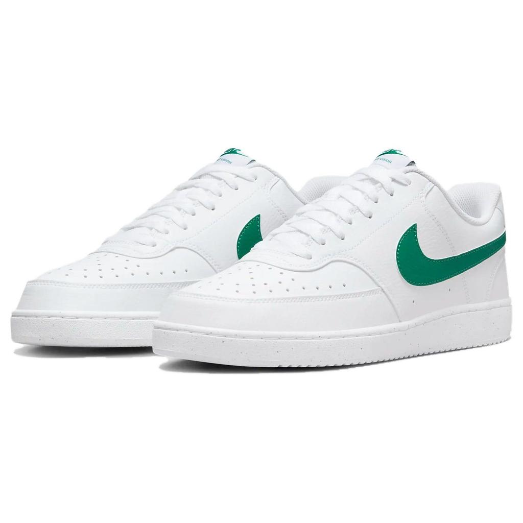 Nike Court Vision Low Next Nature Белые малахитовые мужские кроссовки DH2987-111