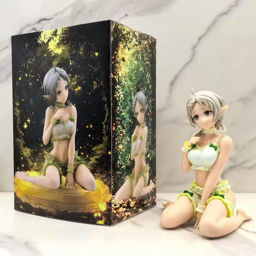 Anime 12cm Sylphiette lingerie Figure Mushoku Tensei Jobless Reincarnation Eris Boreas Greyrat/Roxy Action Figure Model Doll Gif