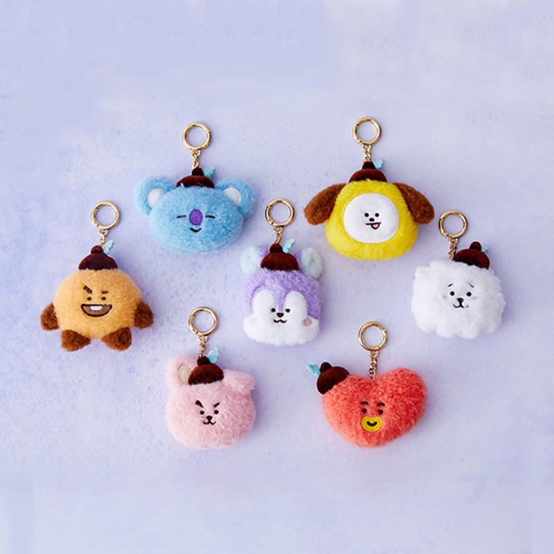 LINE FRIENDS BT21 Hope In Love Face Doll Keyring/Keychain (6 Options)