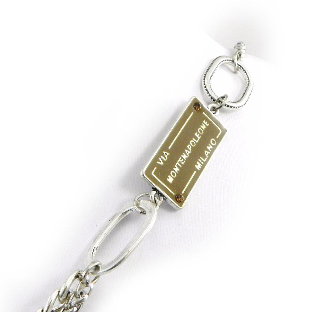 Les Trésors De Lily [G7800] — Коричневое дизайнерское колье «Капуцины»