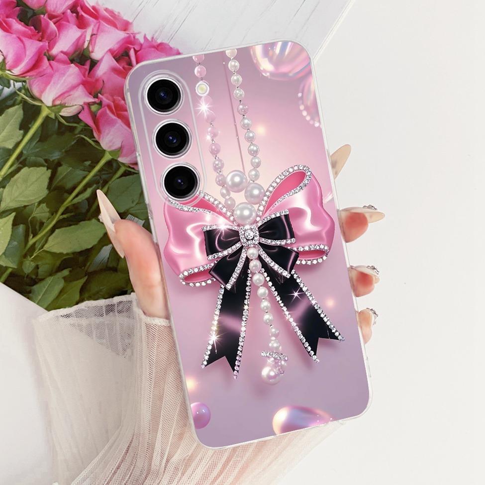 Casing For Samsung Galaxy S23 5G Clear Case Aesthetic Luxury Cute Fashion Butterfly Funny Painted Cover For Samsung S23 5G S911B