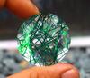 Unique Quality 112.55 Carat Round Shape Green Quartz Lab Created Certified Brazil Gemstone SN628