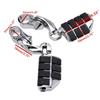 Adjustable 32mm Highway Pegs Motorcycle Footpegs Engine Guard Crash Bar Footrest Mount For Harley Sportster XL Dyna