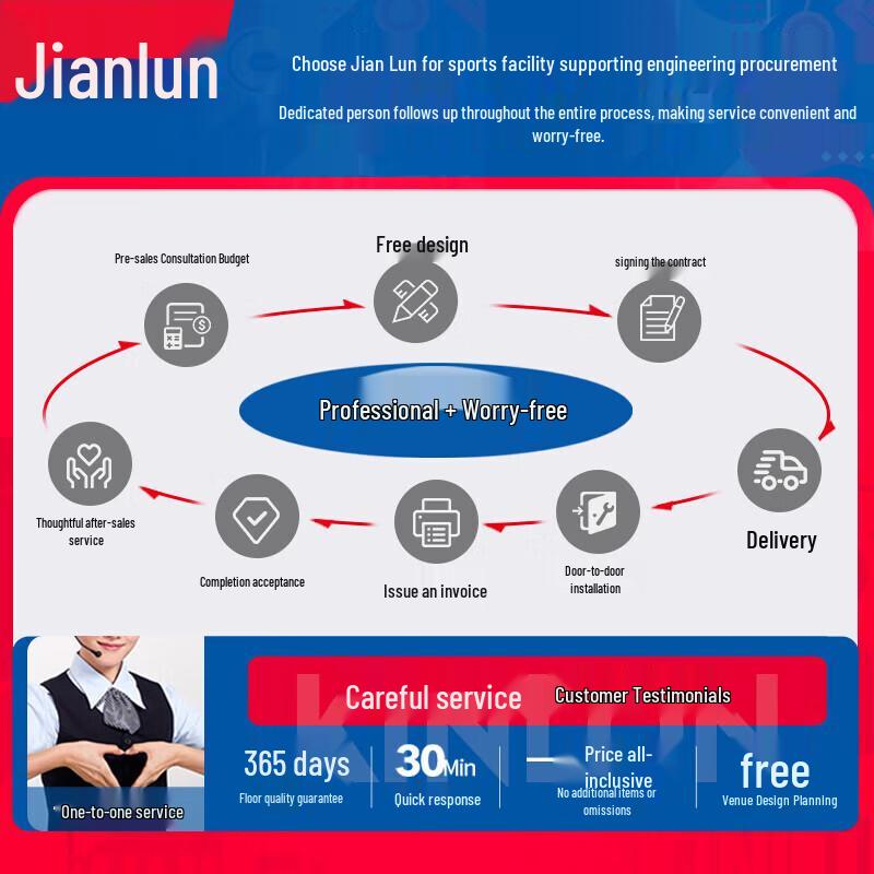 JEEANLEAN Standard Adult Outdoor Mobile Basketball Hoop