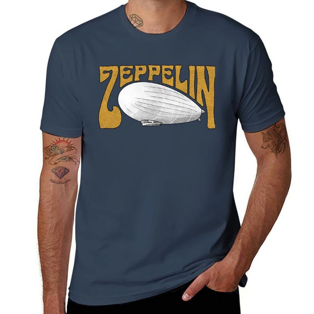 Zeppelin Yellow Version Tshirt Work Duty Casual Tshirt