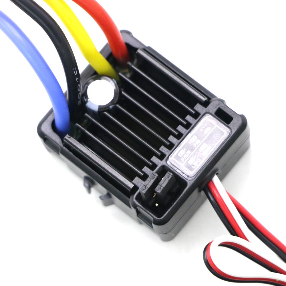 Waterproof 1060 60A Brushed Electronic Speed Controller ESC For 1:10 RC Car