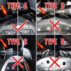 Car Steering Wheel Paddle Shift Extension Shifters DSG For Mercedes Benz A B M Class W176 W246 GLK SLK CLA GLA Sticker styling