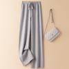 2024 Korean High Waist Knit Wide-Leg Extra Long Pants for Tall Women