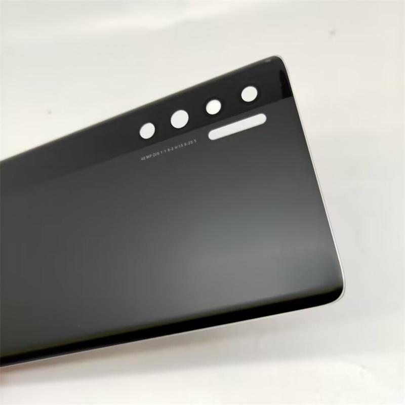 Задняя крышка аккумулятора Корпус Дверца Для телефона TCL 20 Pro 5G T810H Крышка с линзой стекла камеры Оболочка