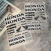 Светоотражающие наклейки для мотоцикла Honda, 3M Предупреждение о безопасности ночью в темноте Шлемы для скутера TT5