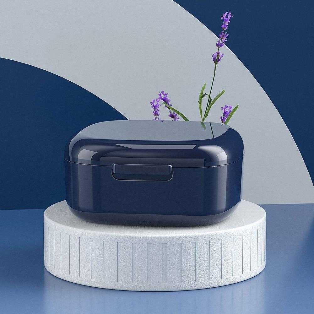 Denture Storage Box Cleaning Orthodontic Retainer Denture Soak Box Sealed Dustproof Braces Cleaning Boxes Oral Hygiene