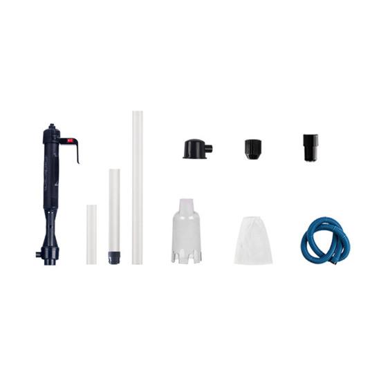 Электрический очиститель гравия Аквариумный пылесос Многофункциональный инструмент для вакуумной очистки аквариума для смены воды, промывки песка, циркуляции воды