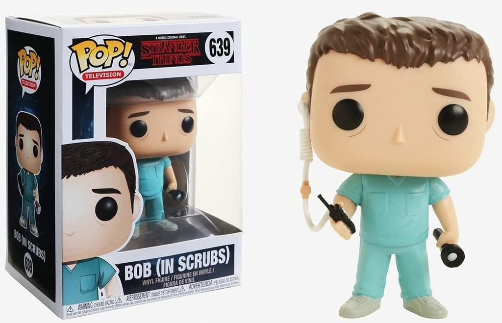POP Things Боб Ньюби Скраб Фанко Виниловая фигурка совместимый протектор для коробки [Очень странные дела - (с корпусом)]
