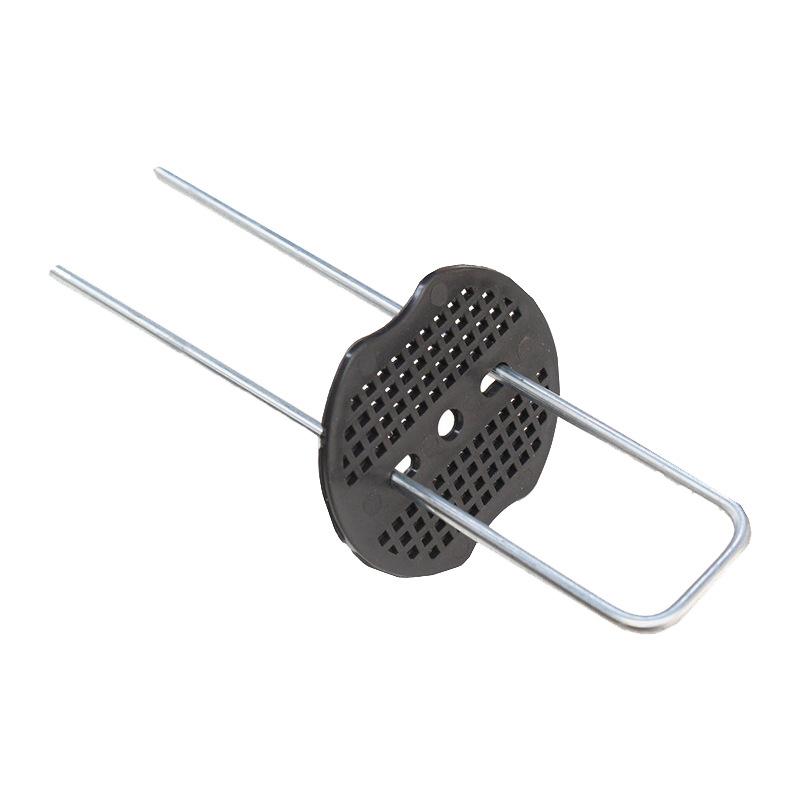 50Pcs U-Shaped Garden Staples Heavy-Duty Fence Tubing Stakes Sod Pins Galvanized Landscape Spike For Holding Lawns Barrier