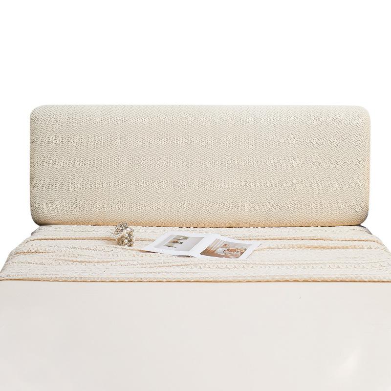 Bed Headboard Cover Slipcover, Stretch Headboard Covers, Dustproof Protector Cover for Linen Fabric Tufted Upholstered Headboard