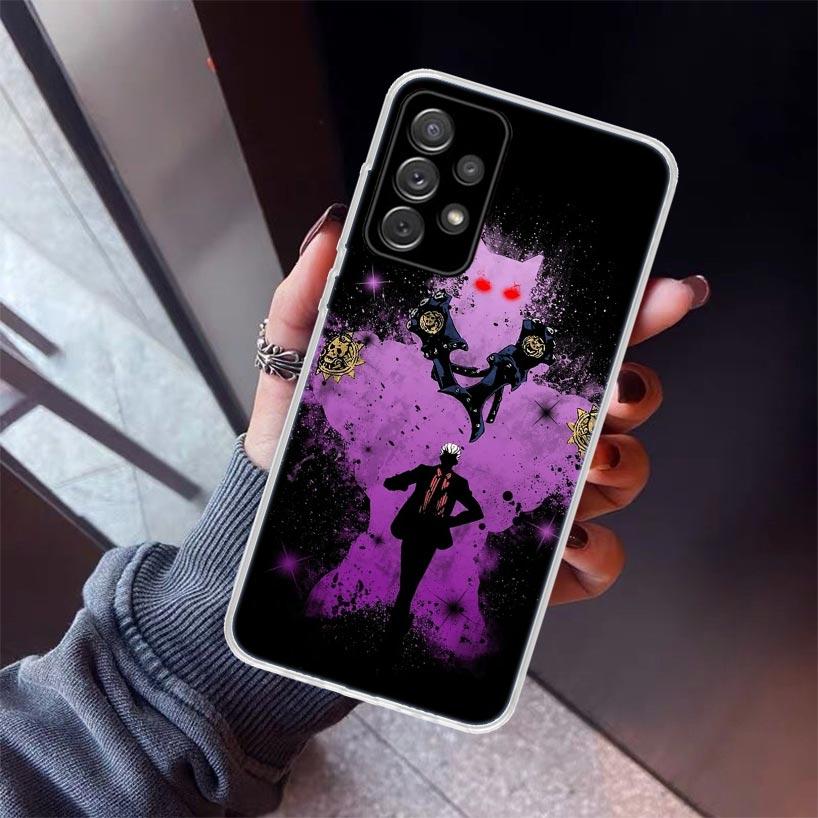 Anime JoJo Killer Queen Hard Phone Case For Samsung Galaxy A17 A57 A37 A16 A26 A36 A56 A15 A25 A35 A55 A14 A13 A54 A53 A34 A24 A
