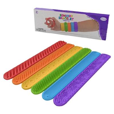 Распаковка сенсорной игрушки-браслета, игрушка для снятия стресса для детей, ручная игрушка, взрослые, релакс, новинка, игрушка-кляп для малышей