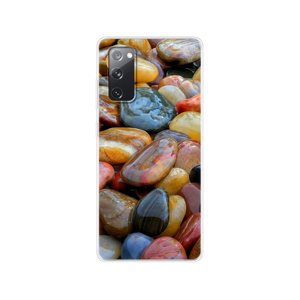 Чехол для Samsung Galaxy S20 FE 6,5 "Мягкий силиконовый чехол из ТПУ на заднюю панель телефона для Samsung S20 fe, бампер GalaxyS20 FE S20FE, принципиально чехол