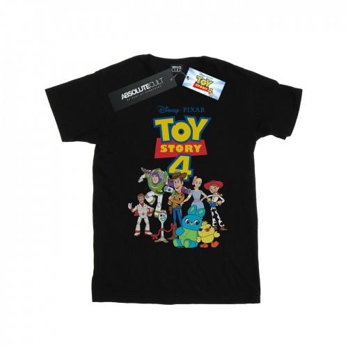 Disney Womens/Ladies Toy Story 4 Crew Cotton Boyfriend T-Shirt
