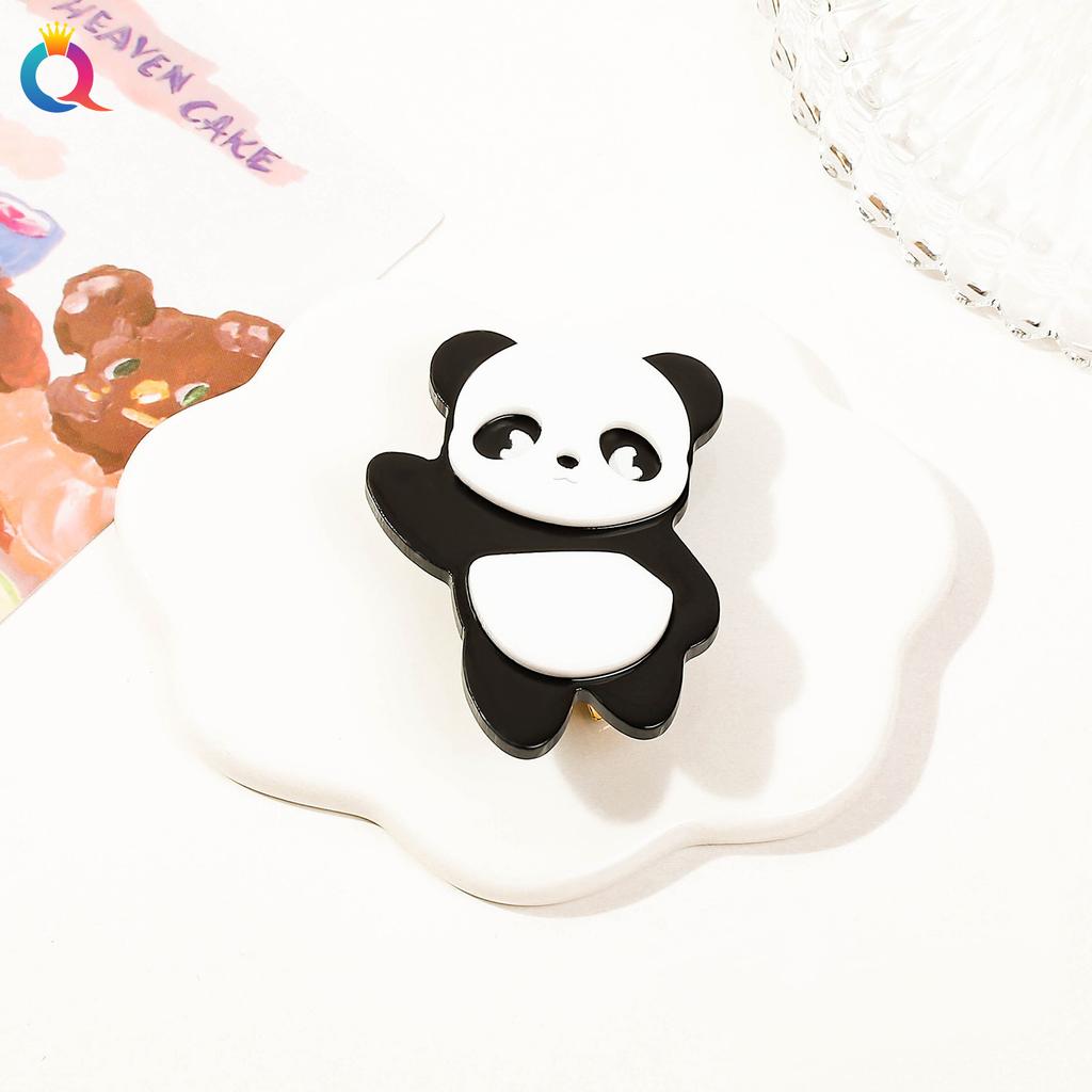 Hair Accessories Cute Panda Hair Clip Soft Cute Duck Mouth Clip Girl Heartbreak Hair Side Clip