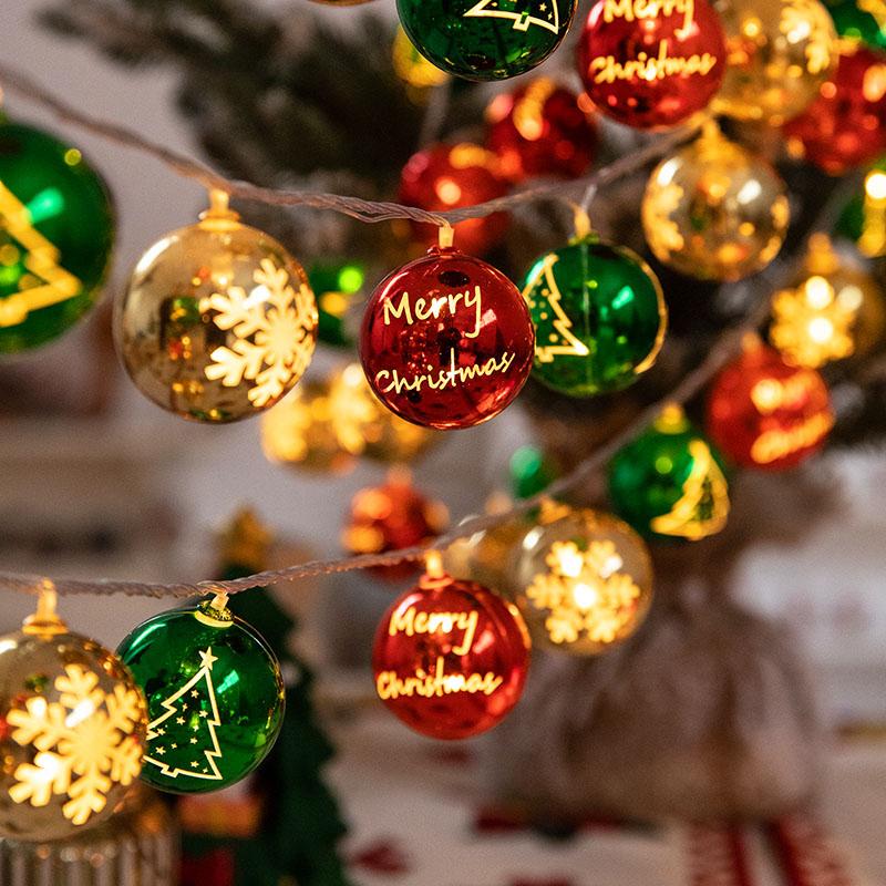 8 мигающих рождественских гирлянд, декоративный светильник на батарейках, узоры в виде снежинок и рождественских елок для домашнего декора